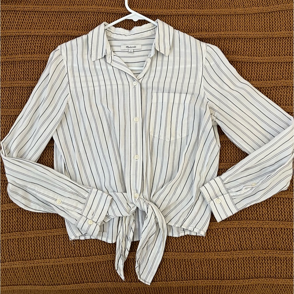 Madewell button down blouse size S.